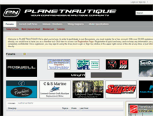Tablet Screenshot of planetnautique.com